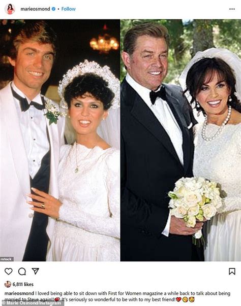 recent photos of marie osmond|Marie Osmond Shares Rare Photo With Husband。